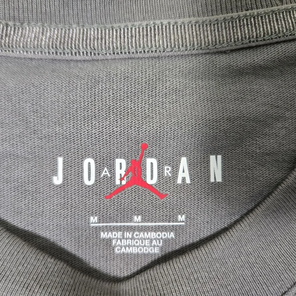 A Ma Maniere x Jordan Tee Shirt Grey Pewter Mens Medium HF0538-029 100% Cotton M